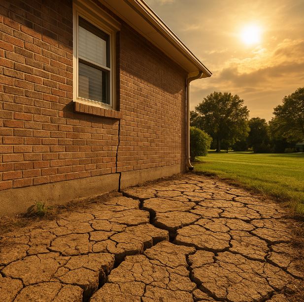 Summer Heat Impacting A Home.