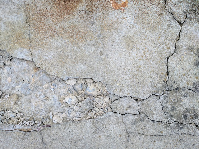 Cracked Concrete Slab