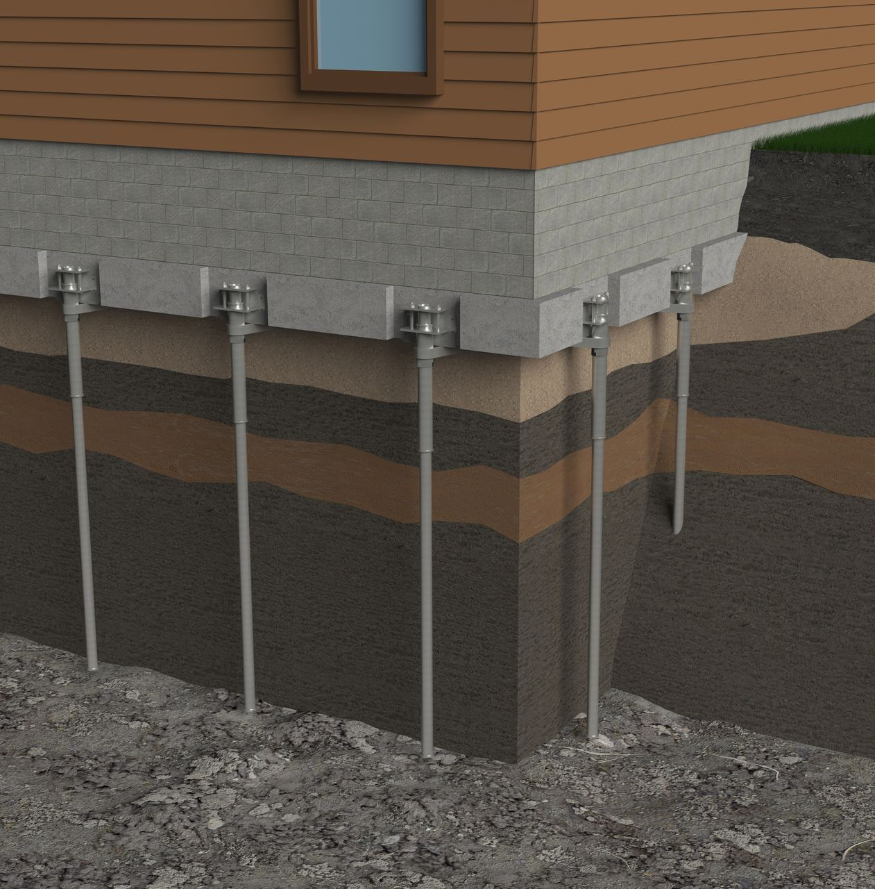 Pier Installation Diagram
