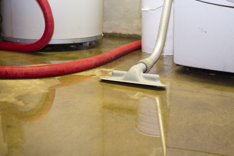 Flooded basement
